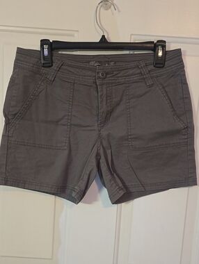 Prana Women's Charcoal Gray Bermuda Shorts